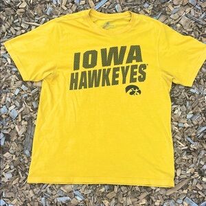 Colosseum Yellow Iowa Hawkeyes Tee, Men’s Large